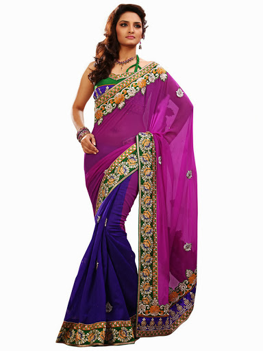 smart casual saree