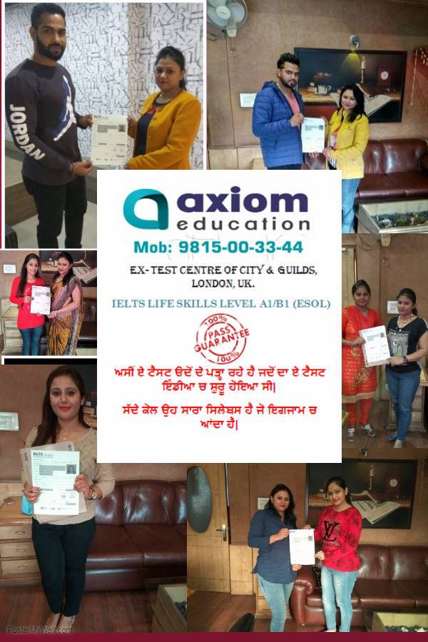 IELTS Life Skills ESOL A1 A2 B1 Test Centre in Dehlon