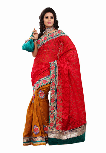 fancy pattern in saree