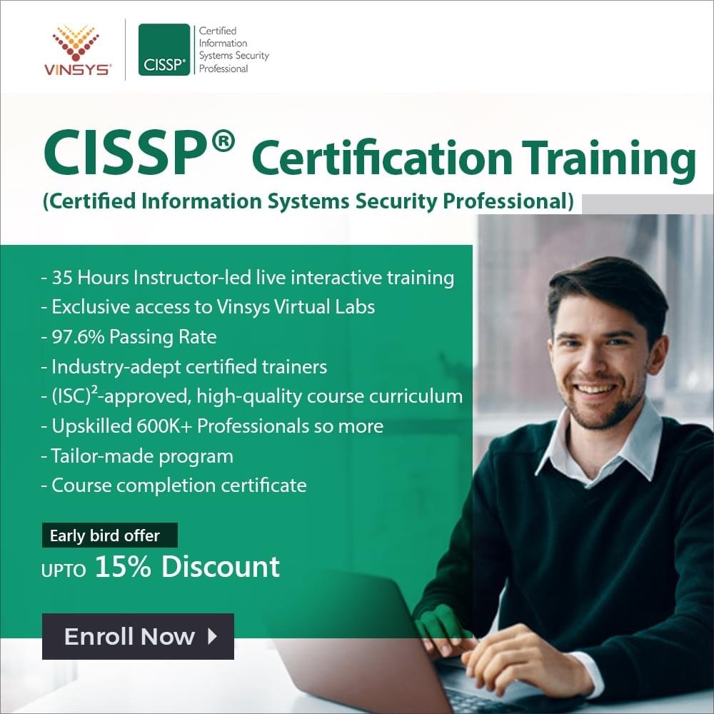 Cybersecurity | CISSP Certification Training Course In Delhi NCREducation and LearningProfessional CoursesNoidaNoida Sector 12