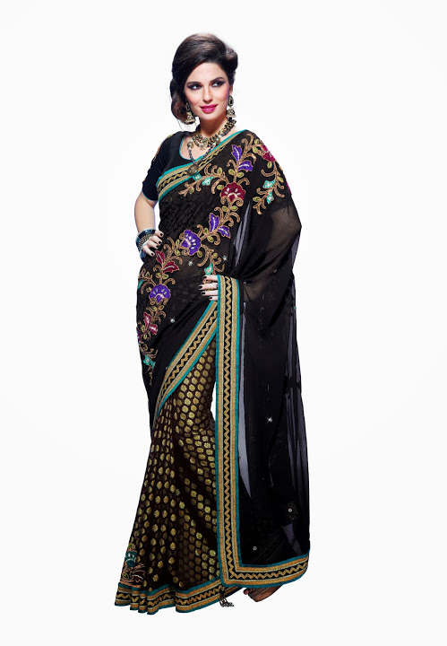stunning entrance in bridal occasion saree