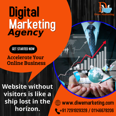 Creative Website designing agency in Delhi | DIWE Your Digital Business PartnerServicesAdvertising - DesignSouth DelhiLajpat Nagar