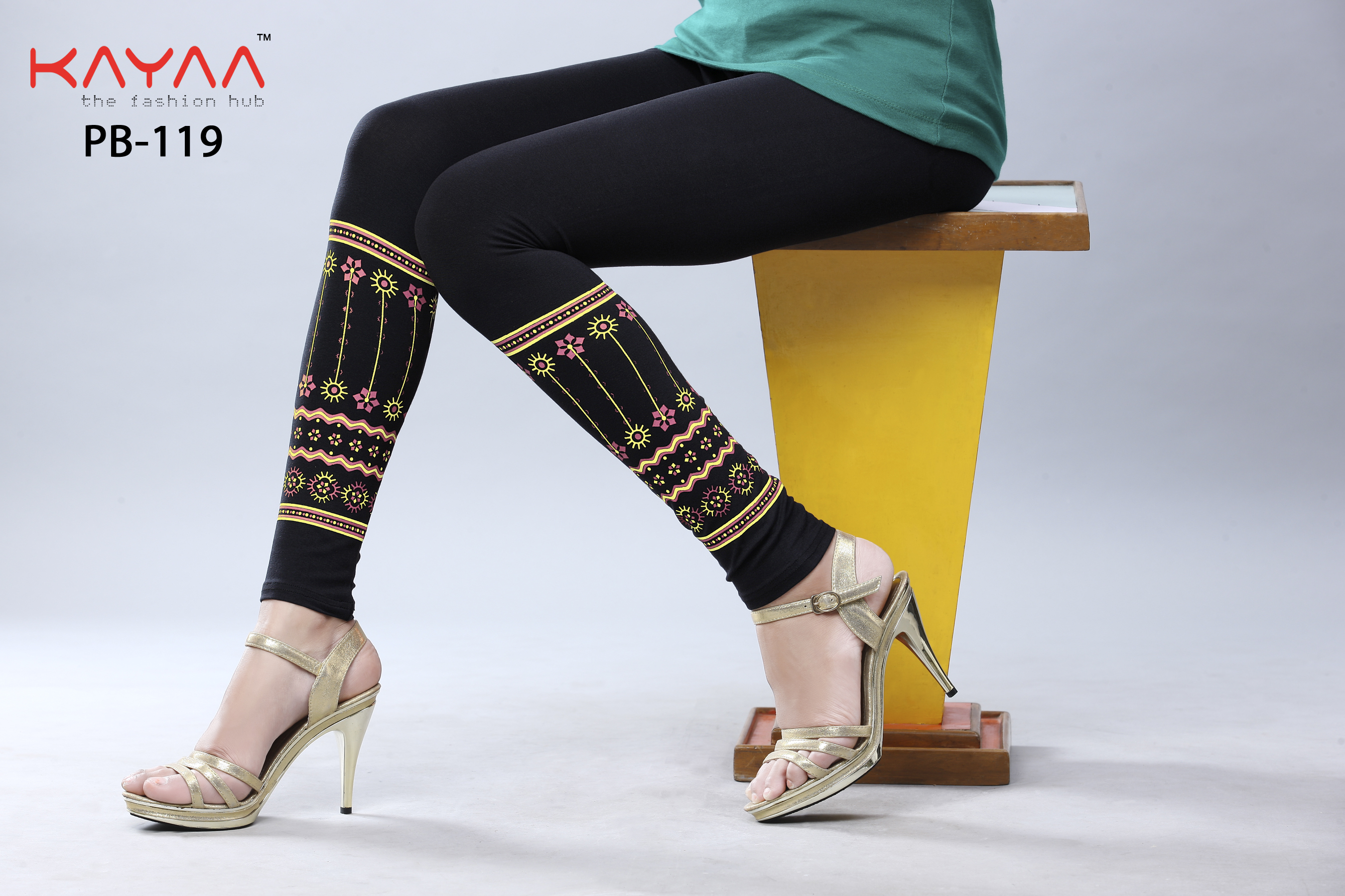 Buy Ankle Length Leggings in Bulk from Wholesale Market Surat