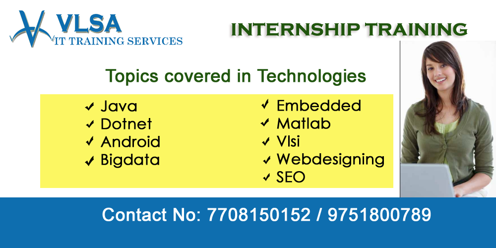 Embedded Systems Summer Internship in chennai