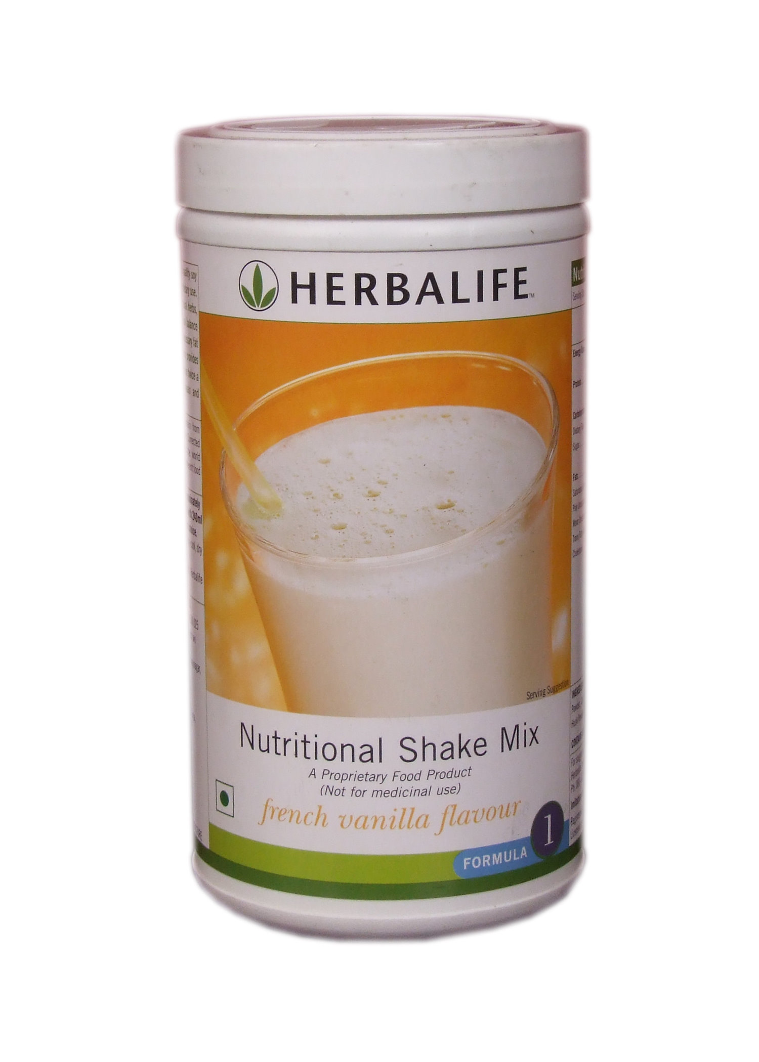 HERBALIFE FORMULA-1 Nutrition Shake Mix French Vanilla Soy protein based meal drink