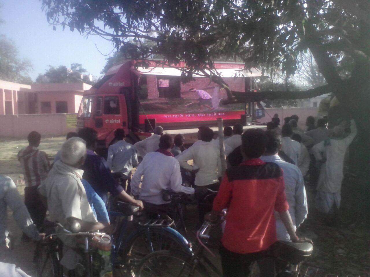 LED Mobile Van Advertisement Service for Karnataka election