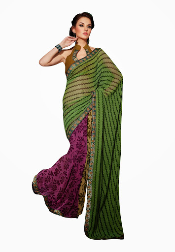 latest sarees style