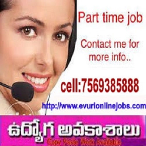 Copy Paste Jobs - Work form Home at your Free timeJobsCustomer ServiceAll Indiaother
