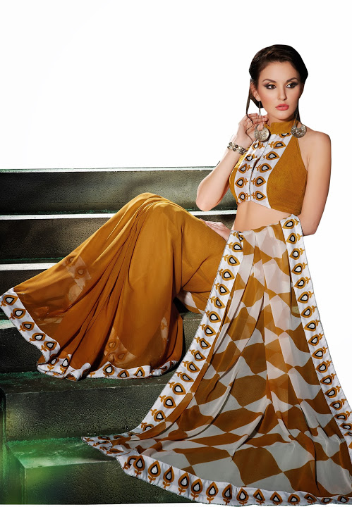classy wear saree