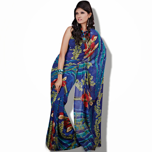 simple saree