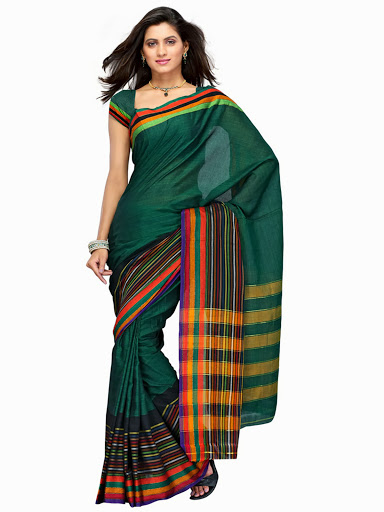 new pattern in saree