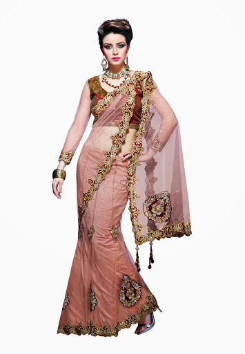 fency pattern in saree