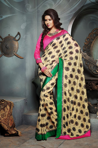 fency pattern in saree