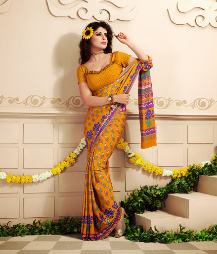 Crepe Silk saree