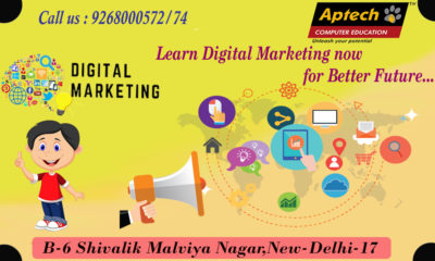 Digital Marketing provided by Aptech Malviya NagarEducation and LearningProfessional CoursesSouth DelhiMalviya Nagar