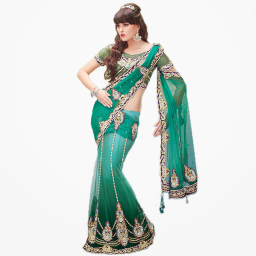 fency pattern in saree