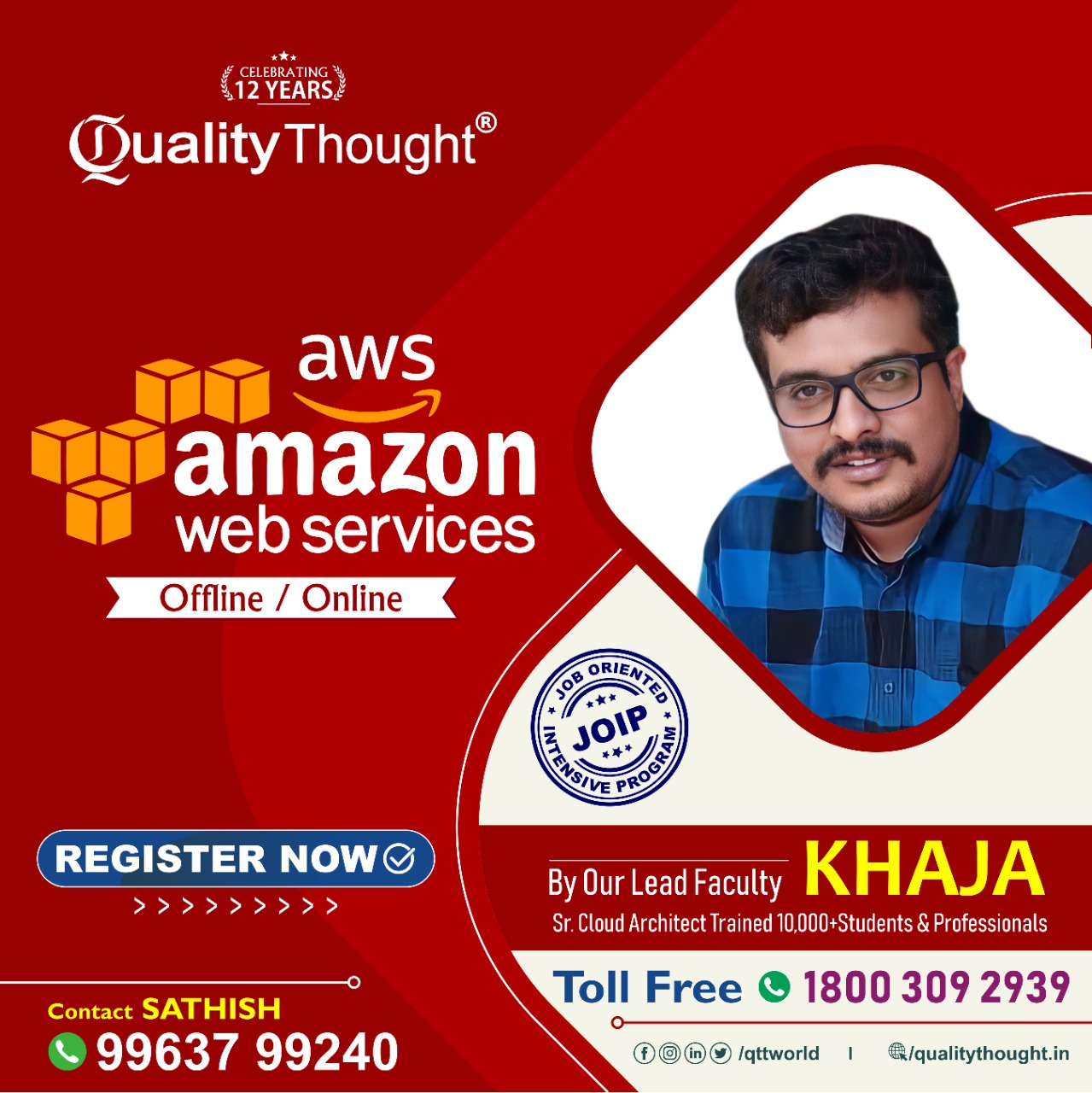 Learn the Best AWS Training in Hyderabad - Quality thoughtEducation and LearningProfessional CoursesAll Indiaother