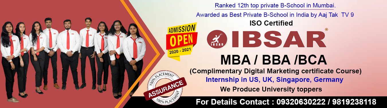 MBA | BBA | BCA | Institute Of Business Management And Research | IBSAREducation and LearningProfessional CoursesAll Indiaother