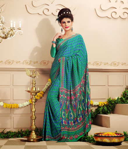Crepe Silk saree