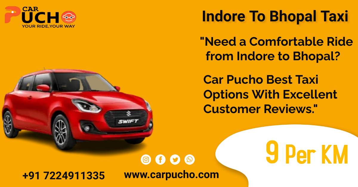 Best Taxi Services from Indore To BhopalServicesCar Rentals - Taxi ServicesAll Indiaother