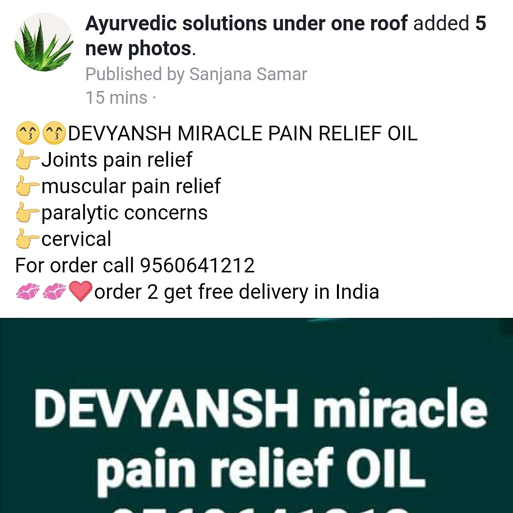 Devyansh pain oil