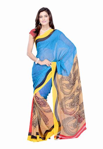 simple saree