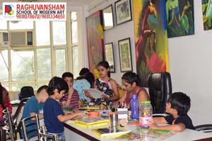 painting classes by raghuvansham school of modern art in model townEducation and LearningCoaching ClassesNorth DelhiDelhi Gate