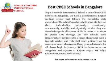 Best CBSE Schools in BangaloreEducation and LearningPlay Schools - CrecheAll Indiaother