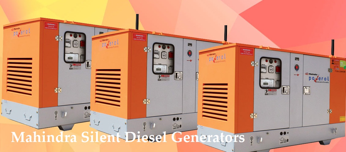 MAHINDRA SILENT DIESEL GENERATOR SETSElectronics and AppliancesInvertors, UPS & GeneratorsNoidaNoida Sector 11