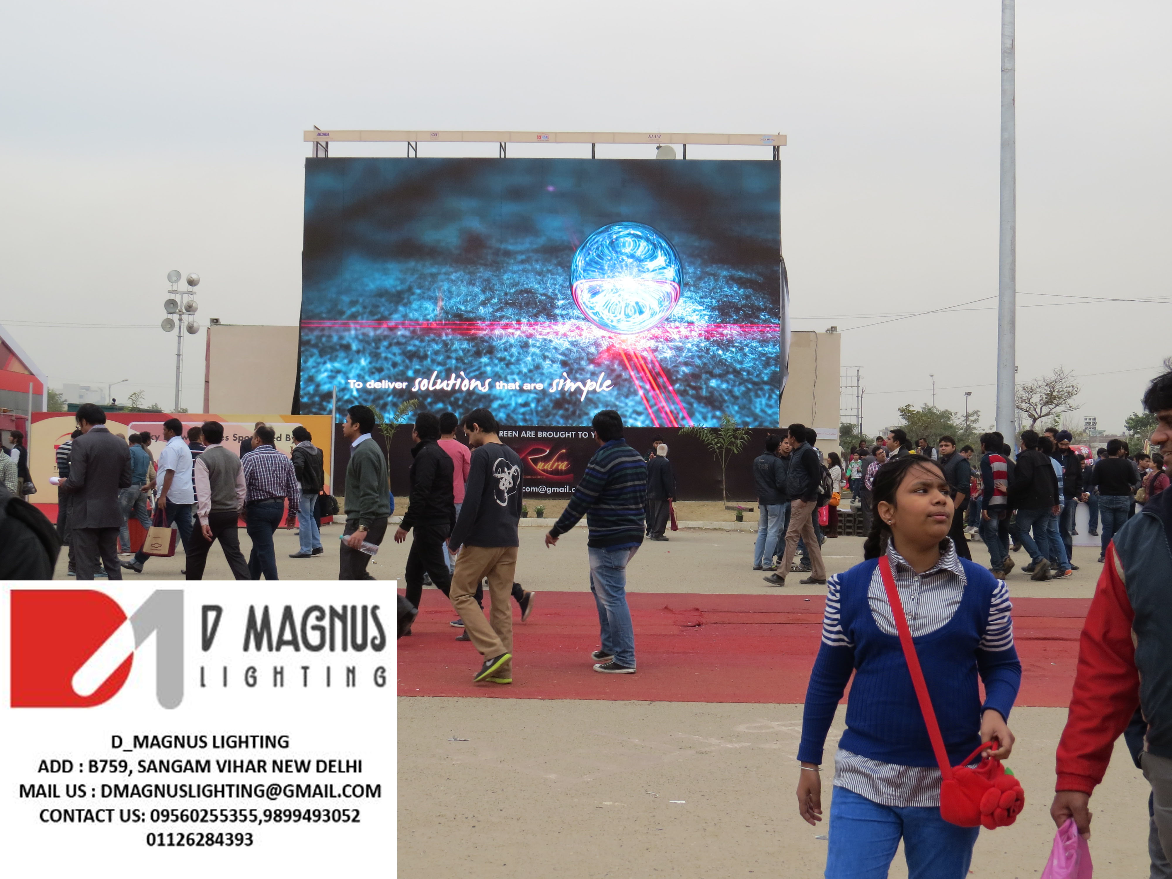 OUTDOOR LED SCREEN RENTEventsExhibitions - Trade FairsSouth DelhiEast of Kailash