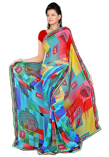 simple wear saree