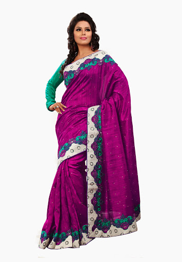 fancy pattern in saree