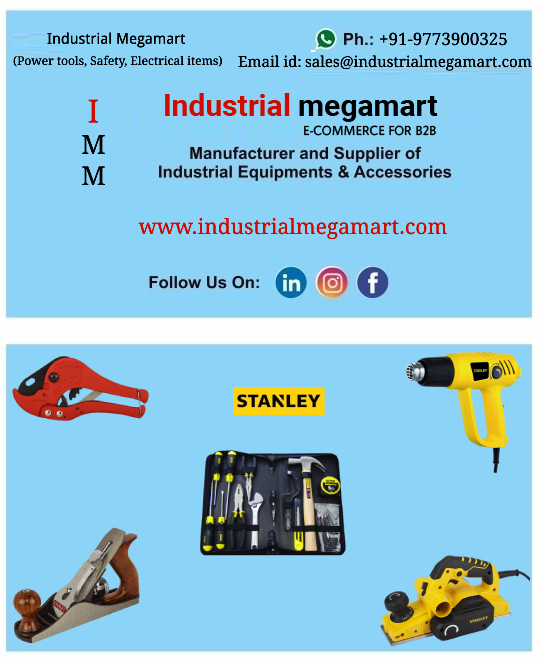 Industrial stanley hand tools & power tools solution - 09773900325ServicesBusiness OffersAll Indiaother