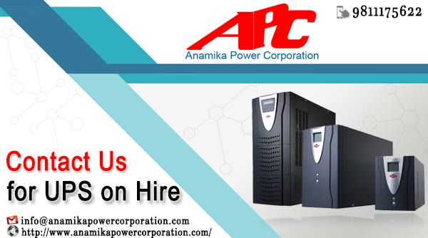 UPS on HireElectronics and AppliancesInvertors, UPS & GeneratorsWest DelhiWest Sagar Pur