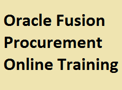 Best Oracle Fusion Procurement Online Training