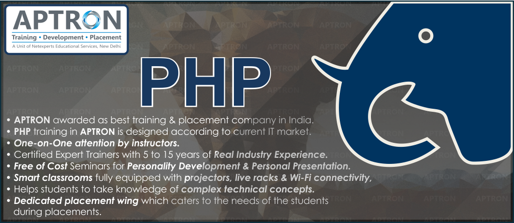 PHP Training in DelhiEducation and LearningProfessional CoursesSouth DelhiBhikaji Cama Place
