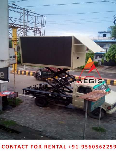 Led display van on hire