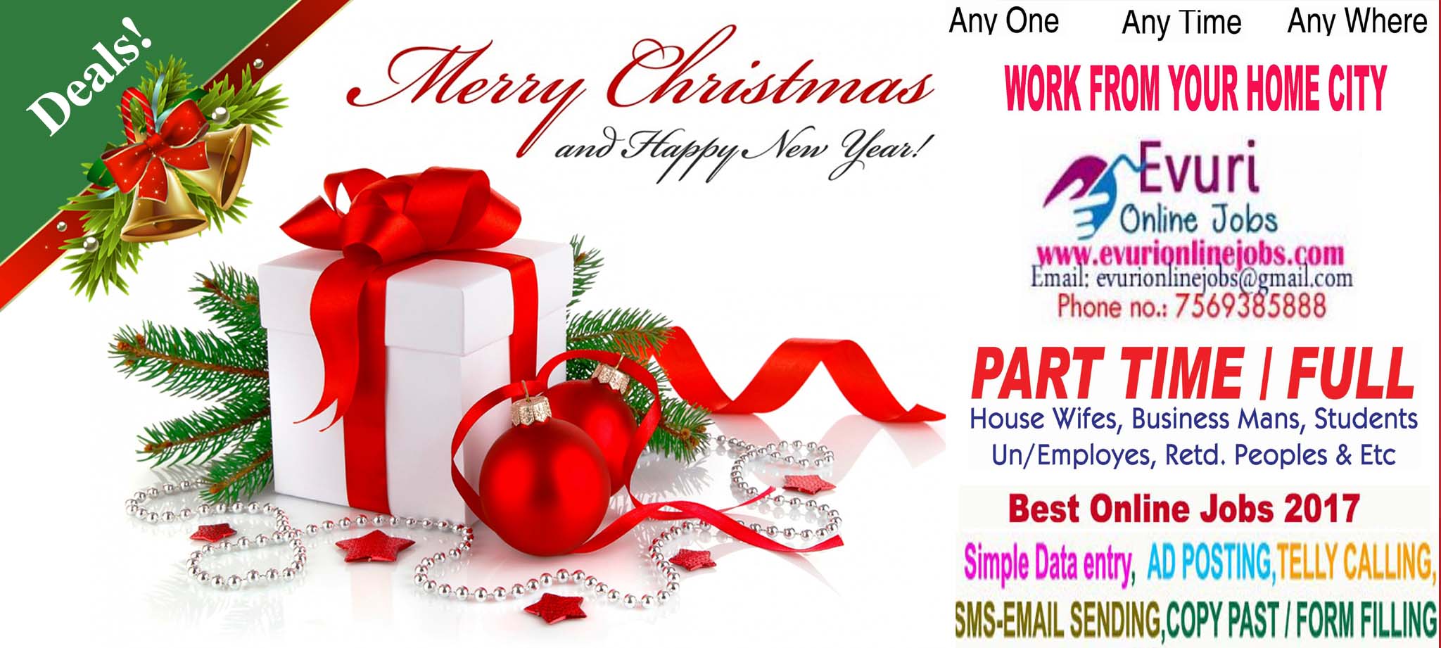Hurry up attractive offers offline part time jobs