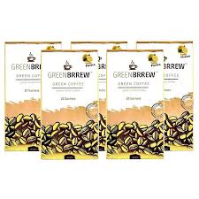 Greenbrrew Lemon Green Coffee for Weight Loss (Pack of 5)