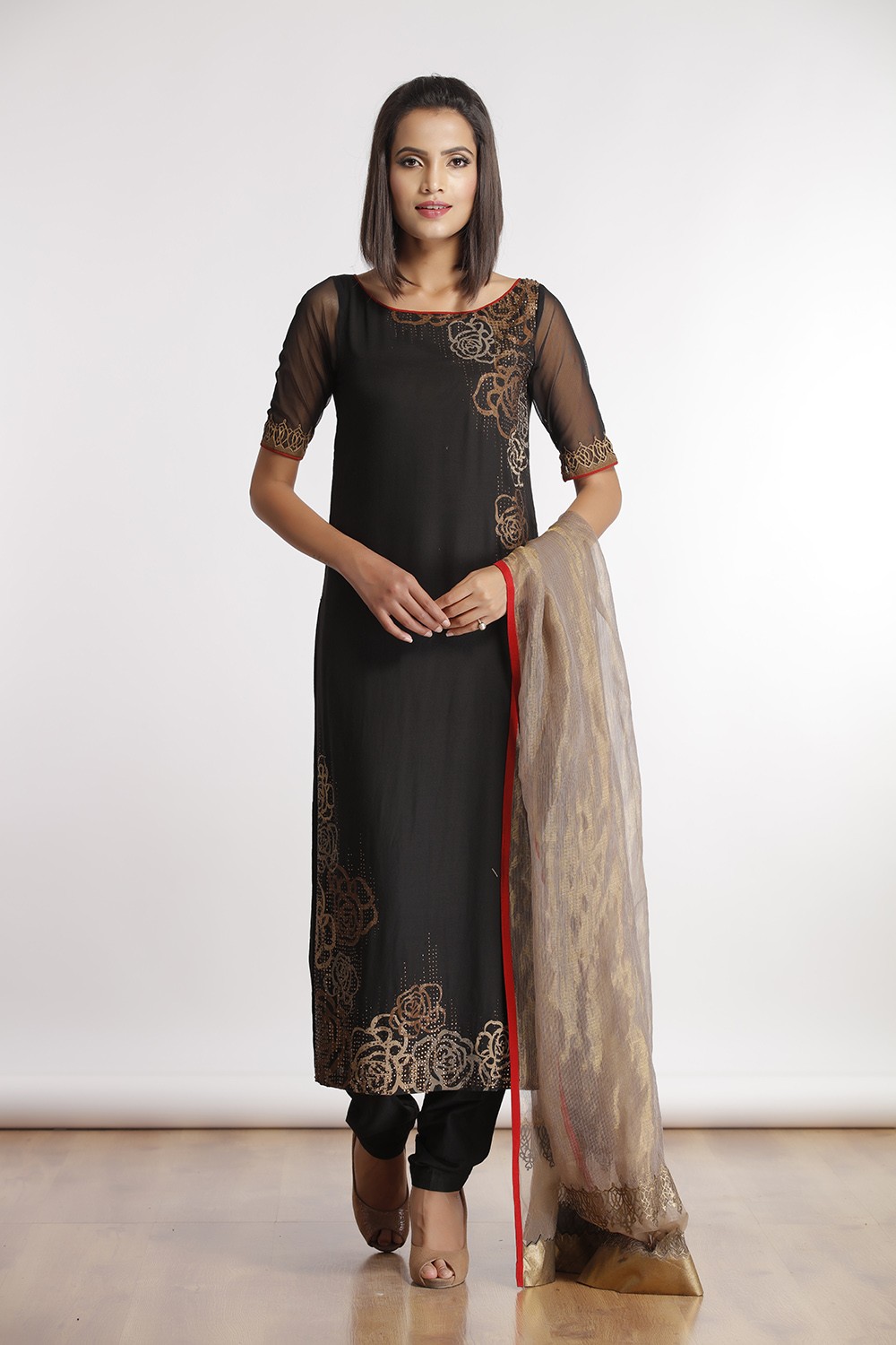 churidar kurta set online india - Satya PaulHome and LifestyleClothing - GarmentsGurgaonBasai