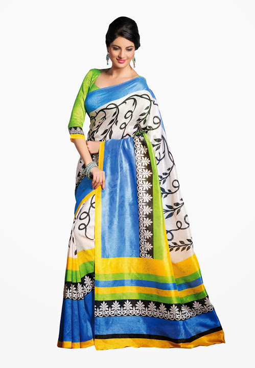 fency pattern in saree