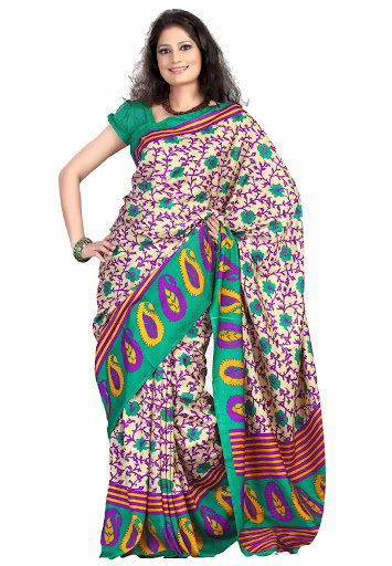 new pattern in saree