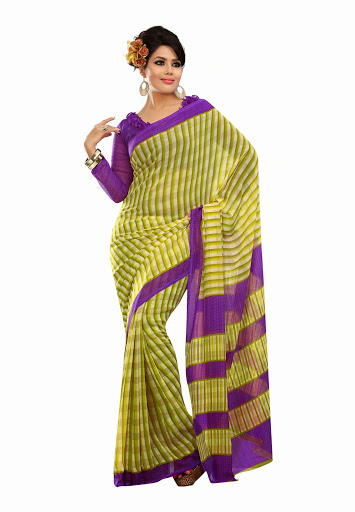 new pattern in saree