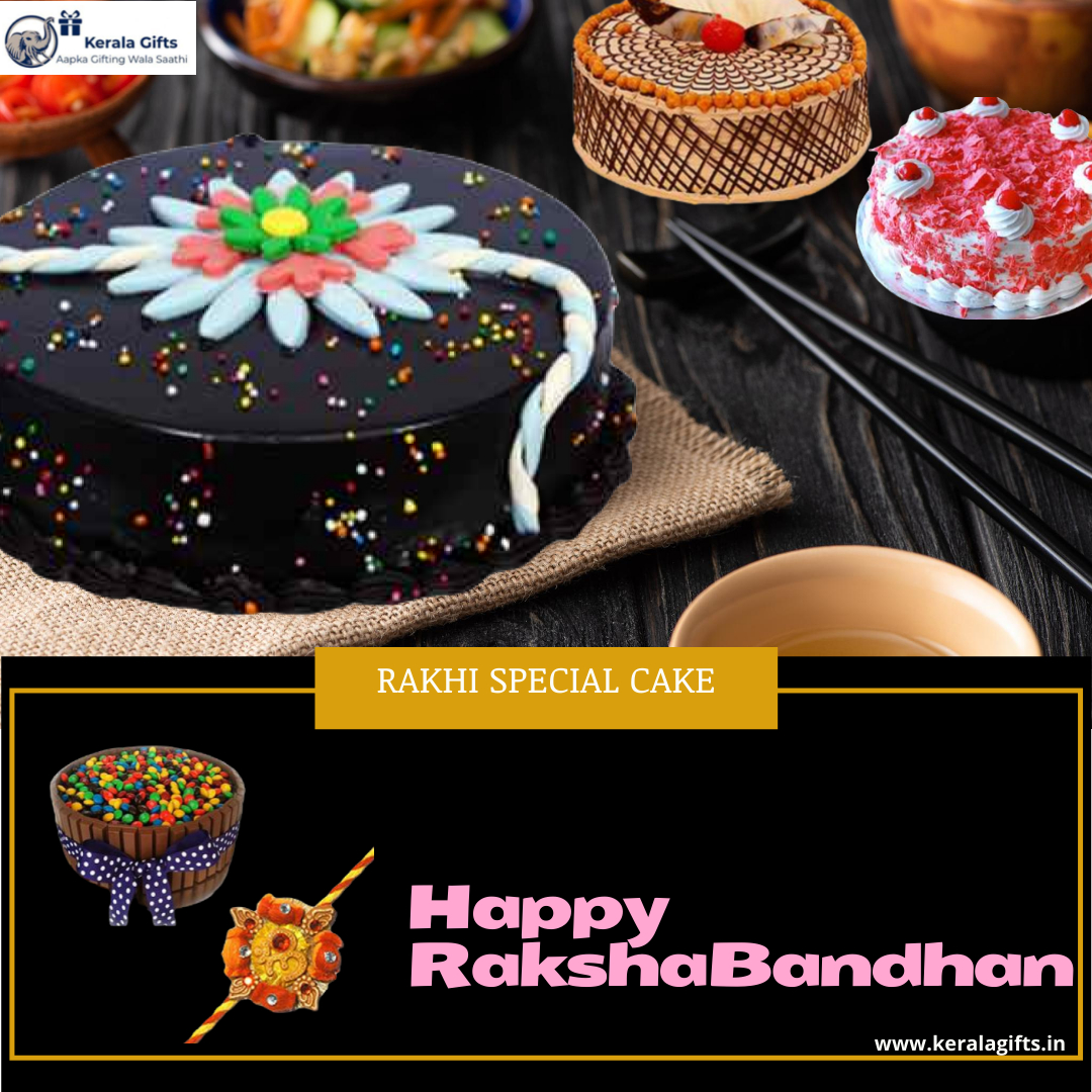 Send Rakhi With Cake Online In India - keralagiftsOtherAnnouncementsAll Indiaother
