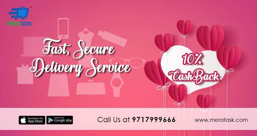 Book Delivery By Meratask App And Get Cash BackServicesCourier ServicesNorth DelhiPitampura