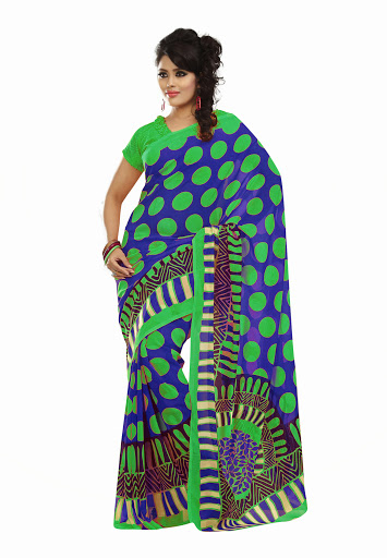 Indian pattern in saree