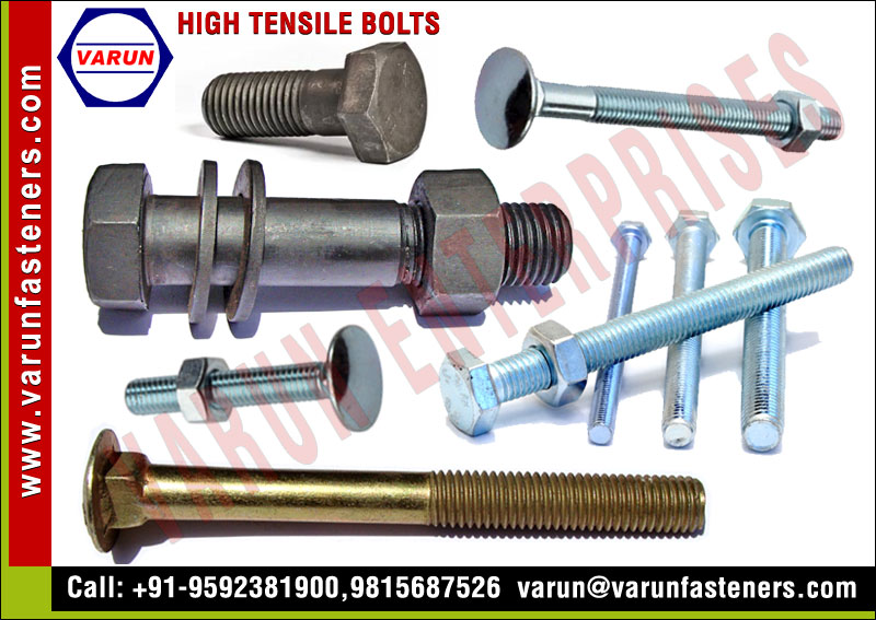 High Tensile Bolts Manufacturers Exporters Suppliers in India Punjab Ludhiana