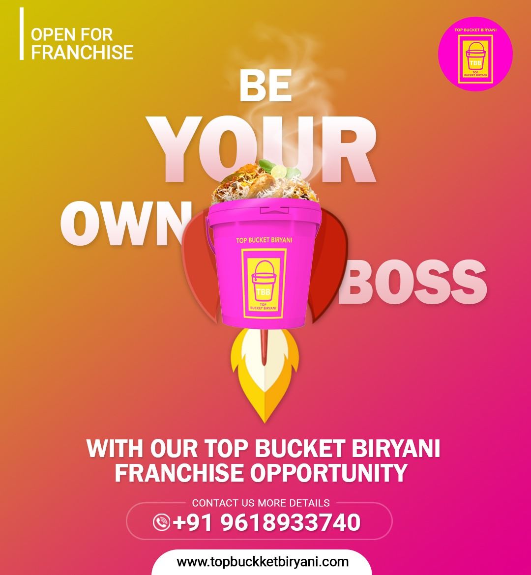 Bucket Biryani Franchise in India | Top Bucket BiryaniServicesCooksAll Indiaother