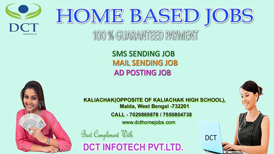BEST & GENUINE HOME BASED JOB AVAILABLE WITH GUARANTEE PAYMENTJobsPart Time TempsAll Indiaother