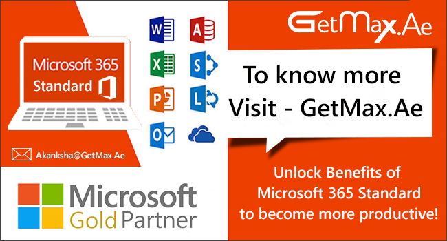 Unlock Benefits of Microsoft 365 Standard Services with GetMax*Computers and MobilesComputer ServiceNoidaNoida Sector 16